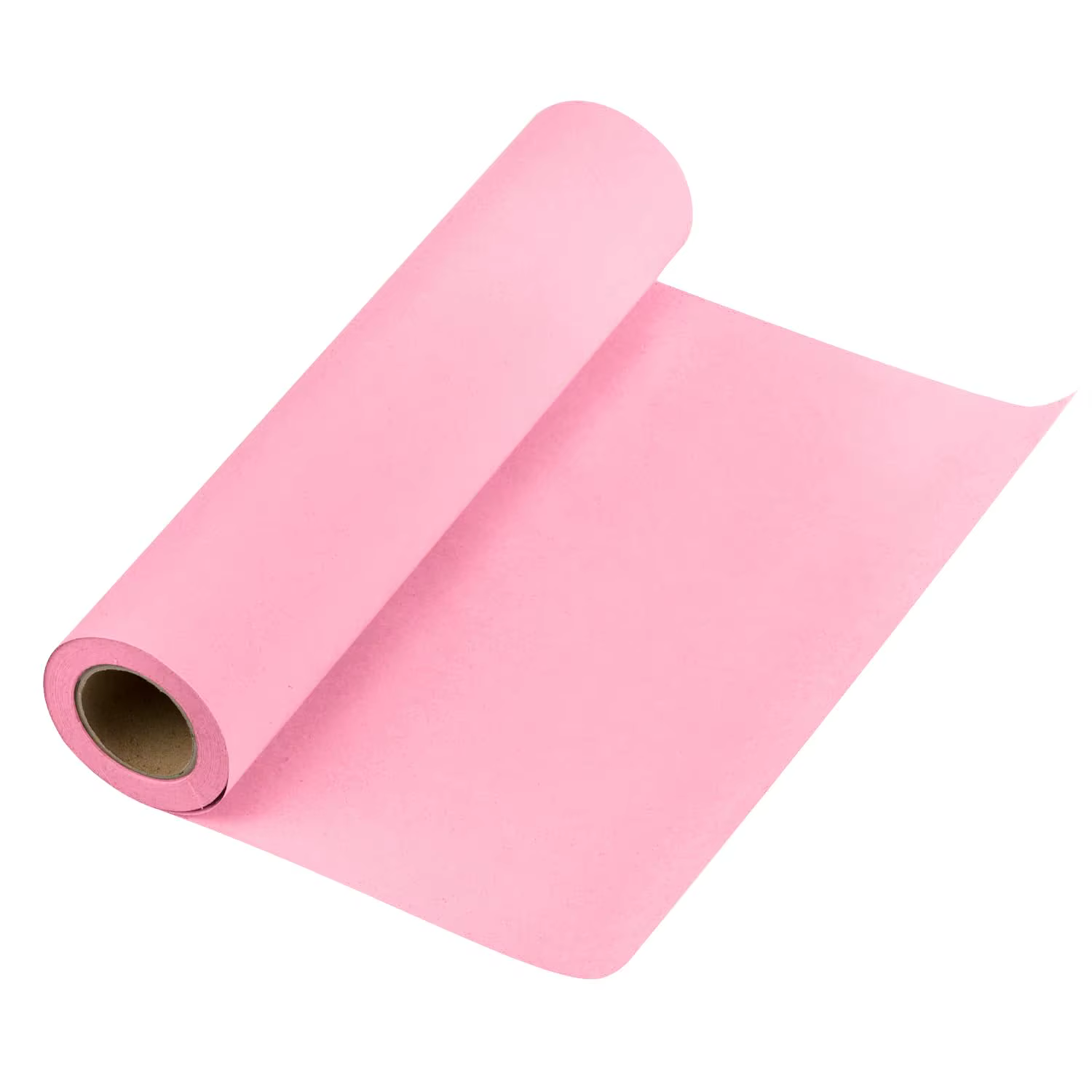 Rouleau kraft rose 30 cm de large papier recyclable naturel