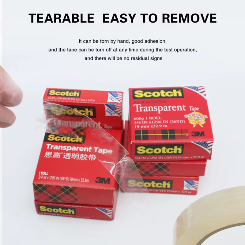 Ruban Transparent Scotch 3M 600
