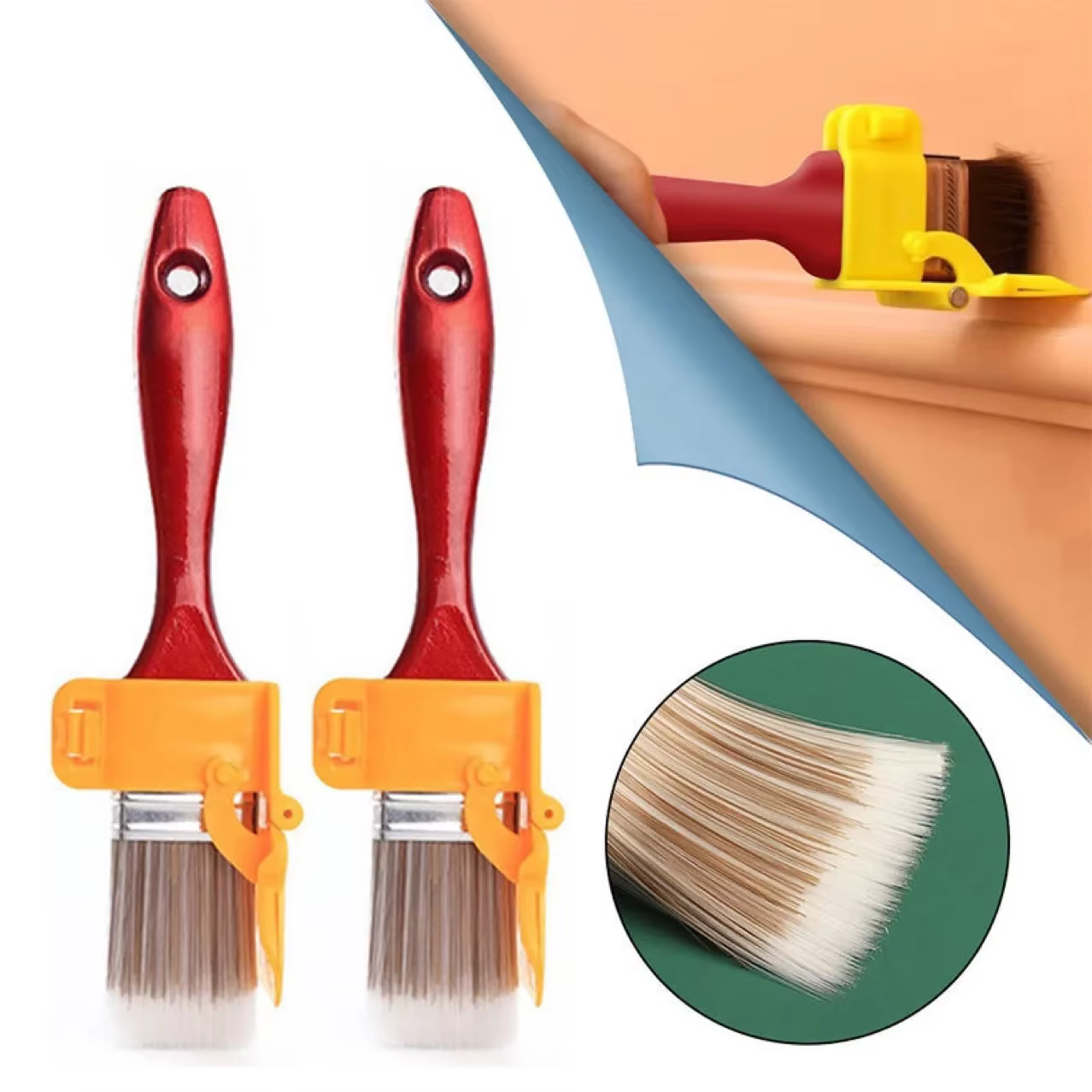 Pinceau de peinture pour toit et mur intérieur