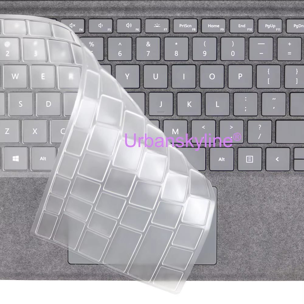 Housse de clavier pour Surface Pro 11 12 13 9 8 7 6 5 4 3 2X7 + Plus 10 pour Microsoft Book GO RT, étui de protection en Silicone