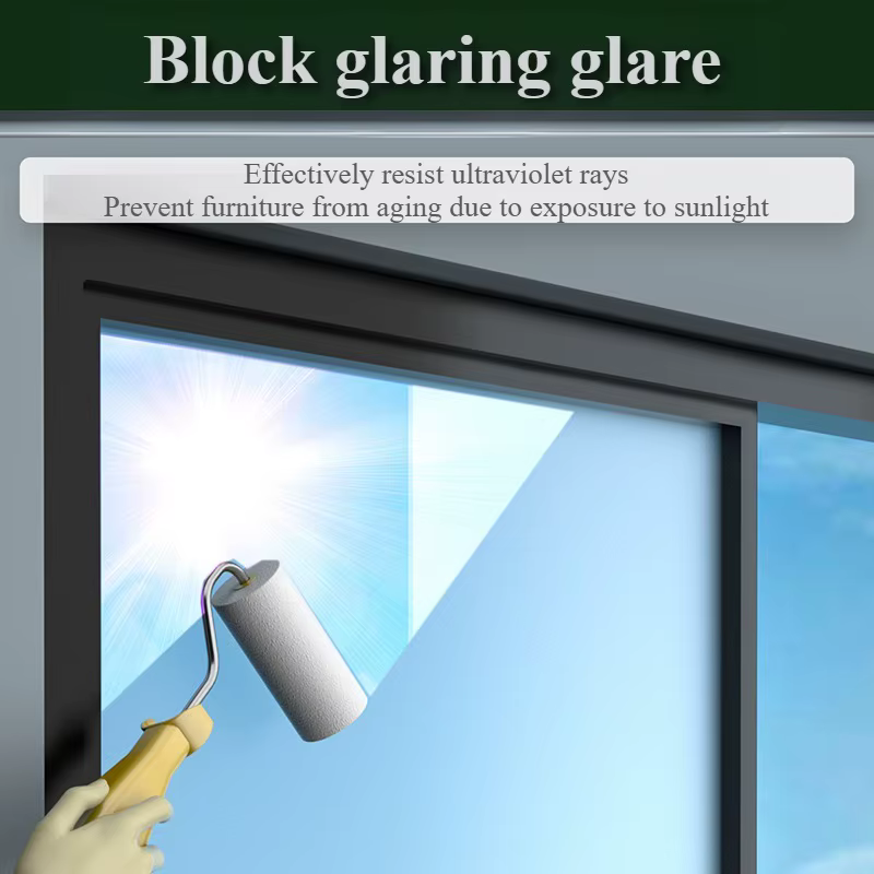 Peinture sur verre avec pinceau