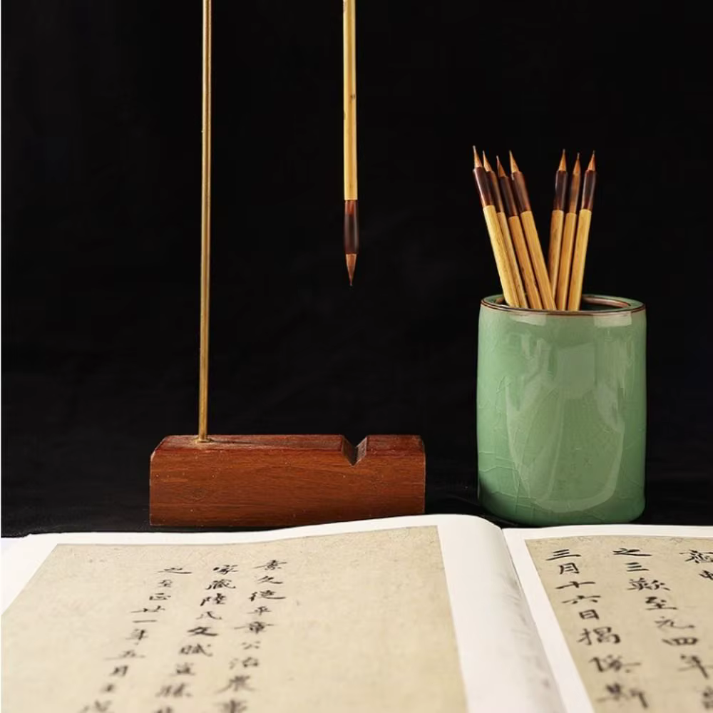 Pinceau de calligraphie chinoise pour aquarelle à l'huile