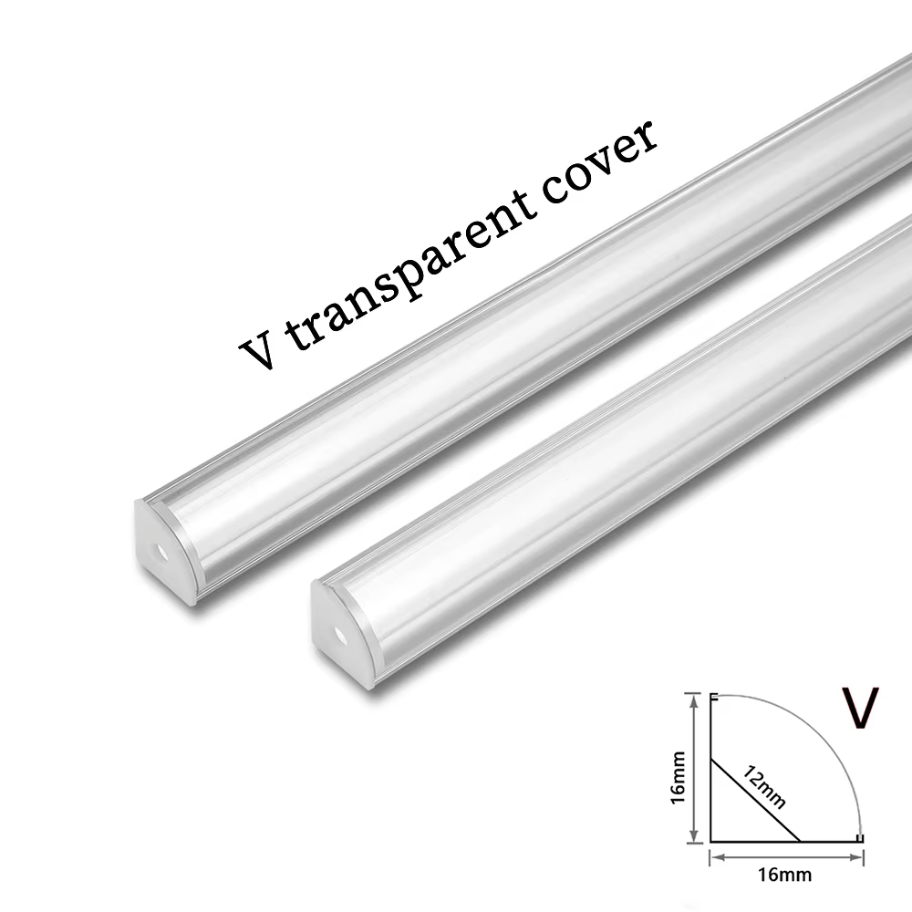 Profilé en aluminium pour bande LED encastrée