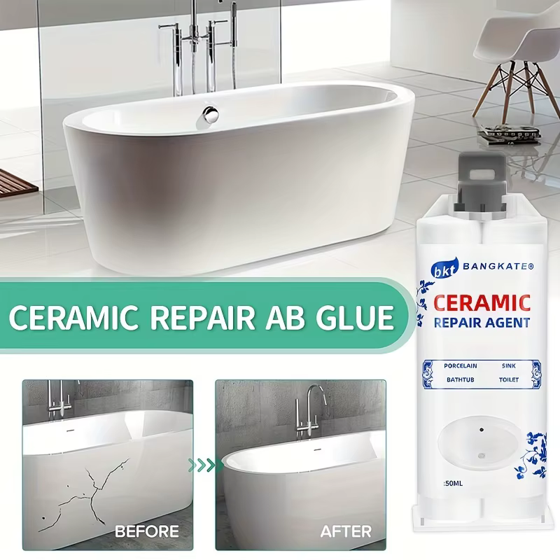 Pâte de réparation pour carrelage et glaçage céramique