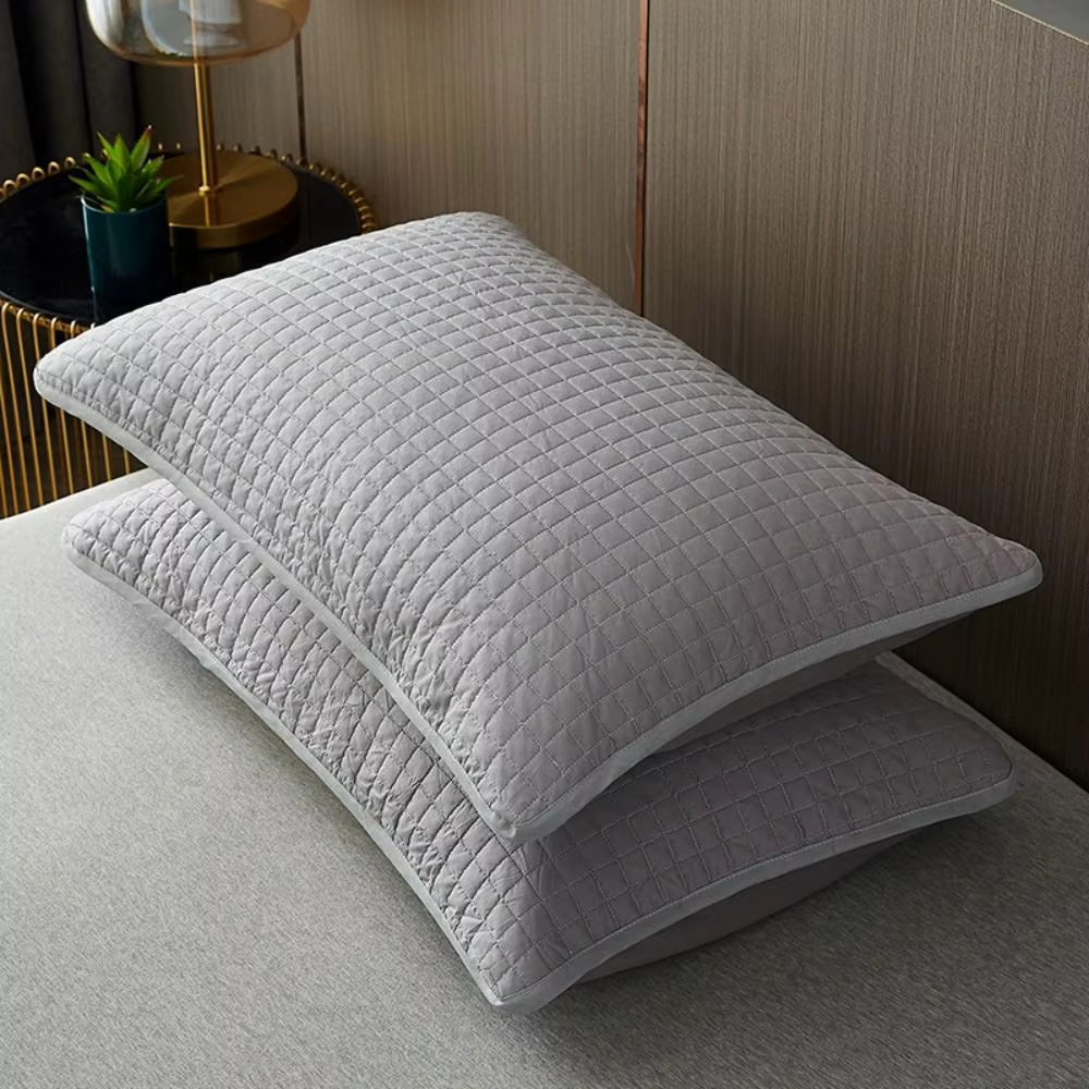 Housse de coussin en coton, couche isolante, anti-acariens, protège-housse de coussin, protection contre l'huile capillaire, protection imperméable du cœur du coussin, usage domestique