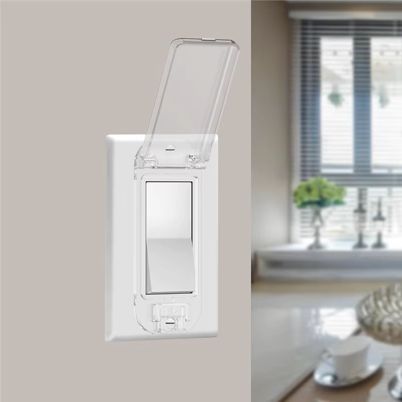 BSEVB-Baby Proof Wall Switch Cover Guard 6 protections pour interrupteurs à bascule, protection pour vos lumières ou circuits