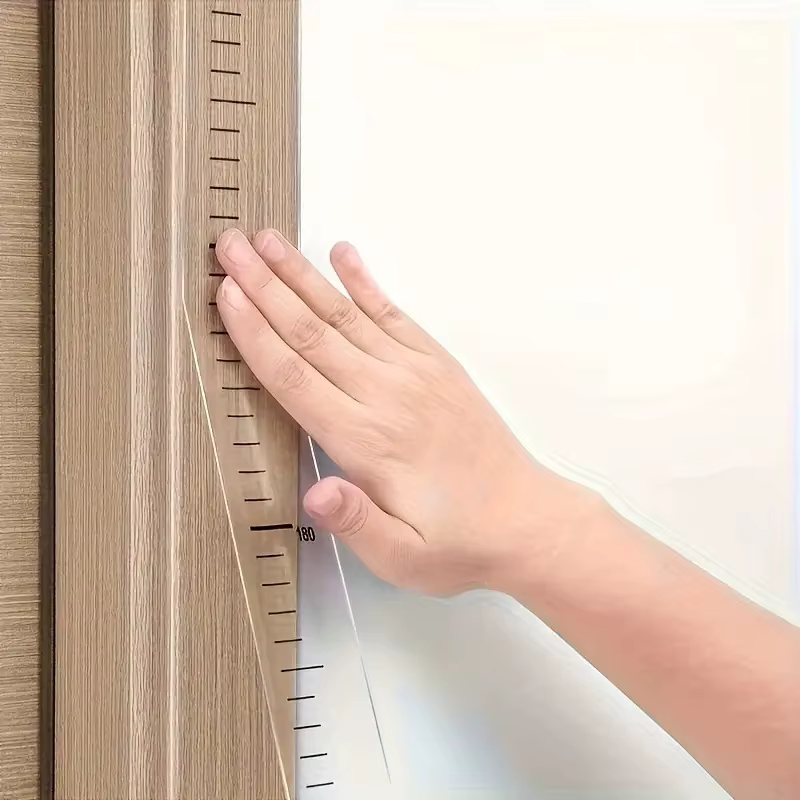Carte de mesure de hauteur murale de 2 m – Matériau PC durable et facile à lire