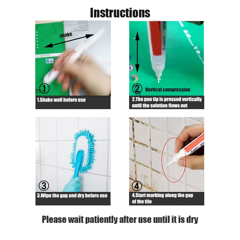 Marqueur de revêtement de coulis de carrelage