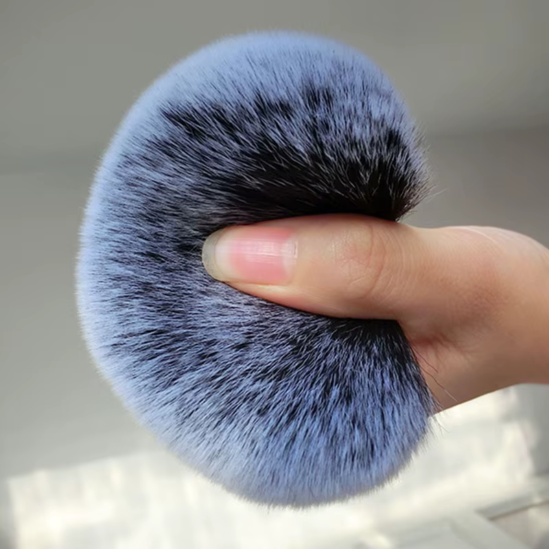 Pinceau à fond de teint en poudre de grande taille, pinceau de maquillage professionnel, pinceau multifonctionnel pour le blush, le sculpting et le bronzage, outil de maquillage