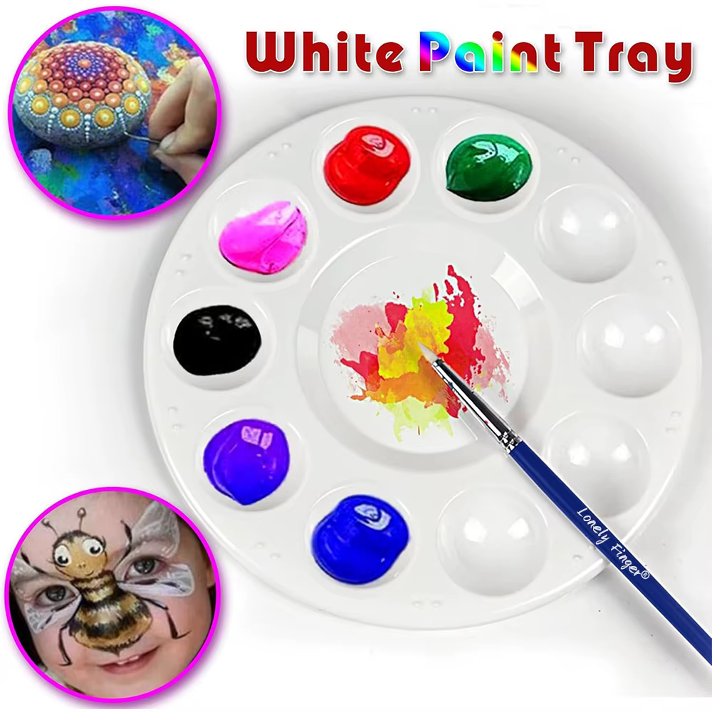 Palettes de plateaux de peinture 2/4/8/15 pièces