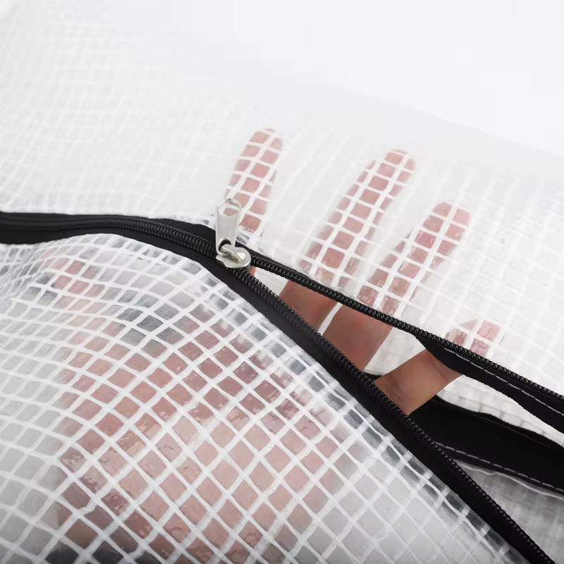 Bâche imperméable extérieure de 0.33MM avec la fermeture éclair