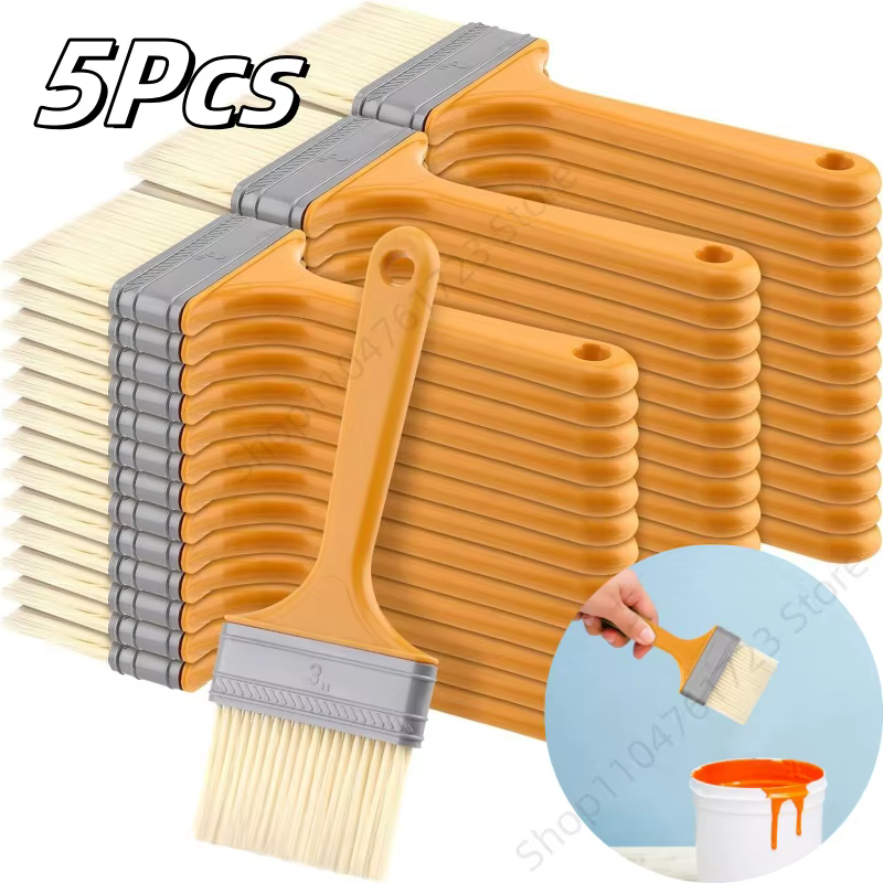 Brosse à peinture murale avec manche en plastique