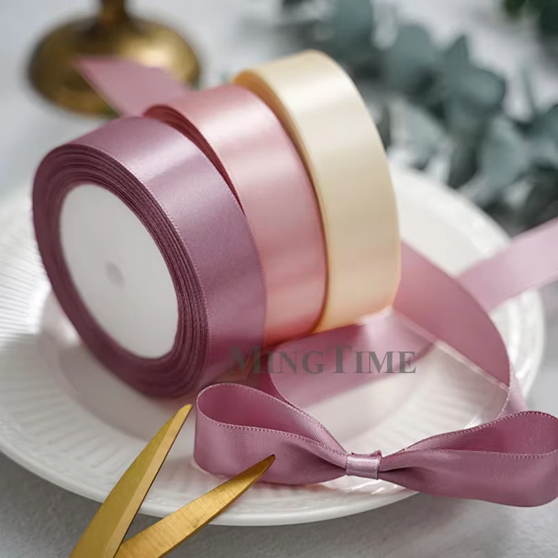 Ruban en Satin 22 mètres 6mm 10mm 15mm 25mm 38mm 50mm
