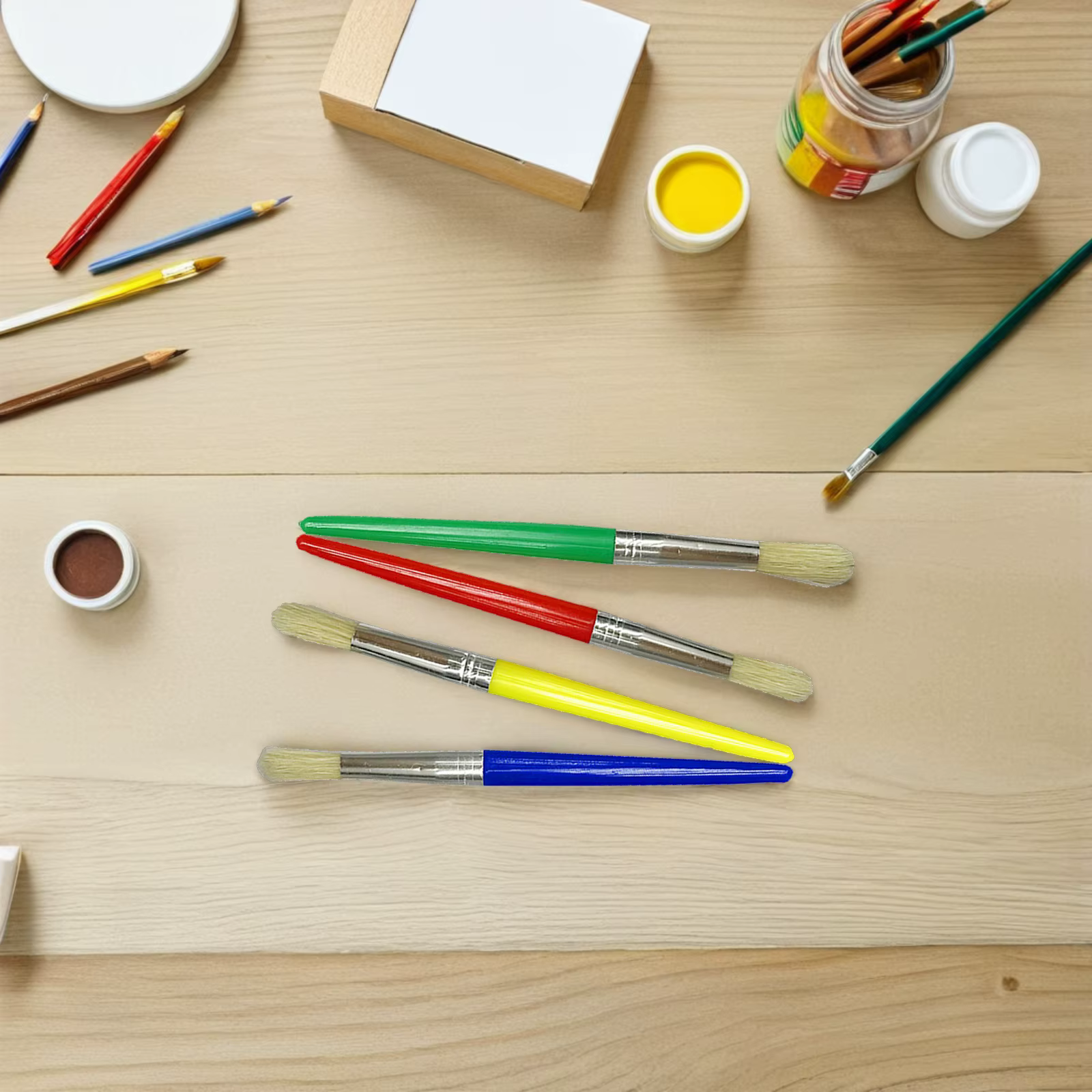 Ensemble de pinceaux à peinture
