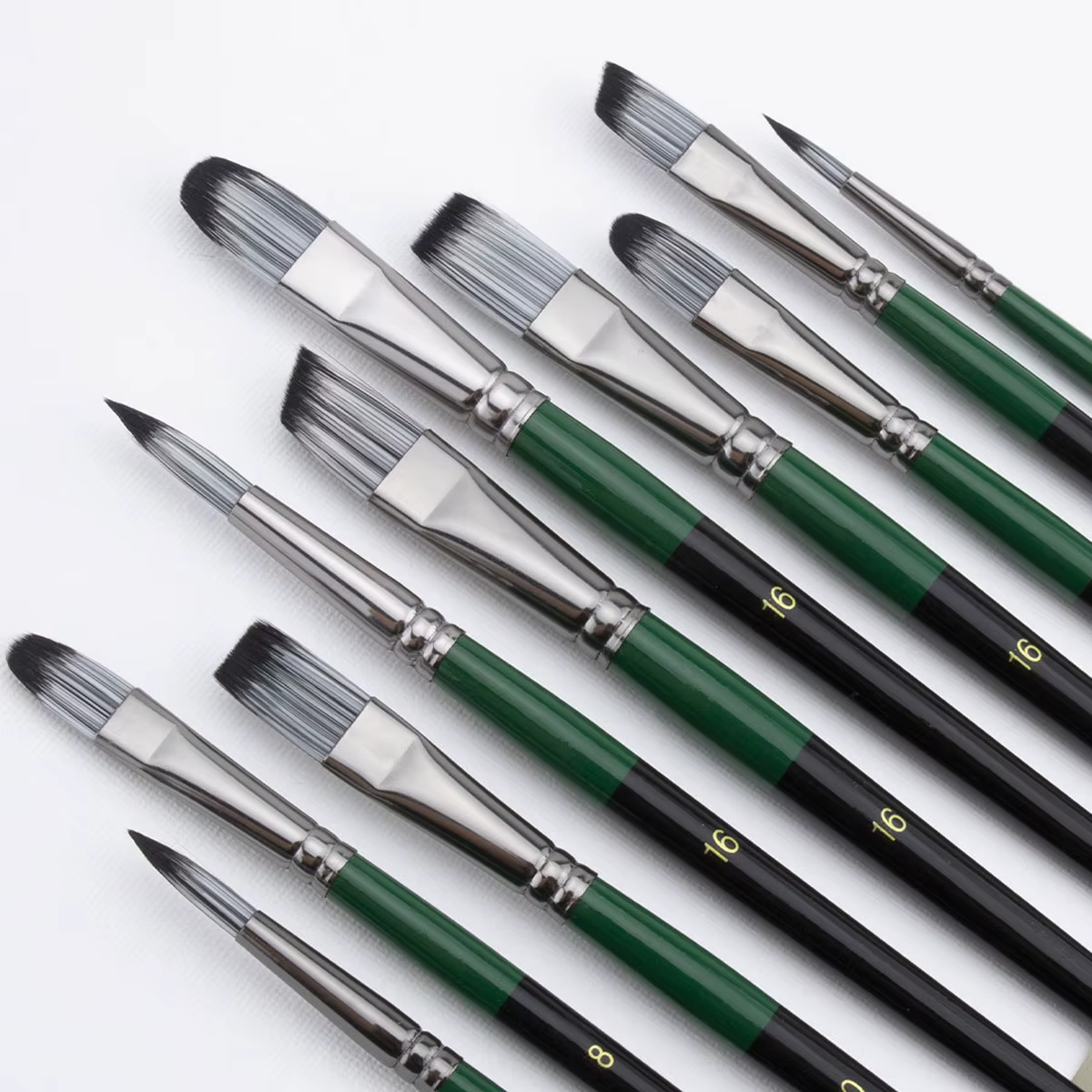 Ensemble de pinceaux d'artiste de qualité supérieure