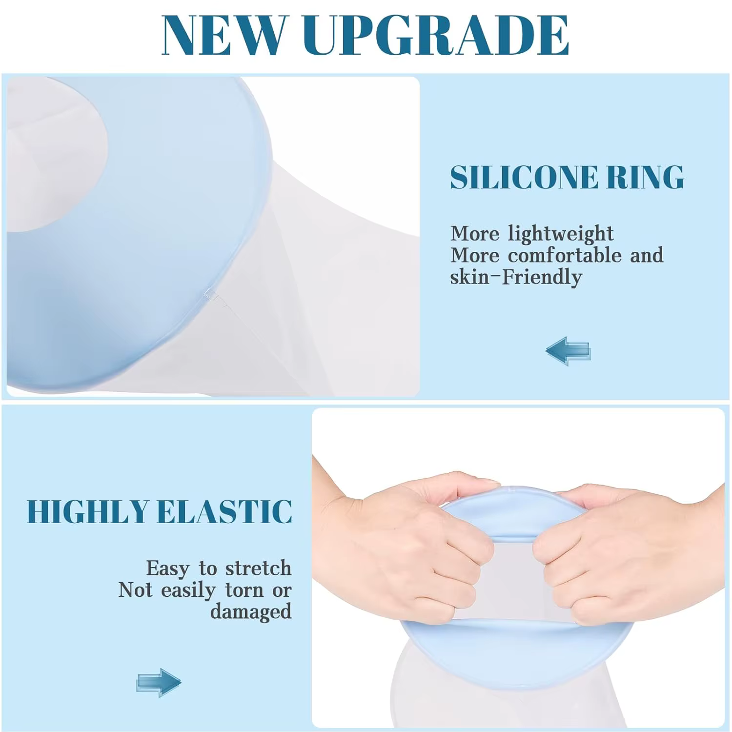Protège-plâtre imperméable pour la douche, réutilisable, pour la cheville, après chirurgie, pour protéger les plaies