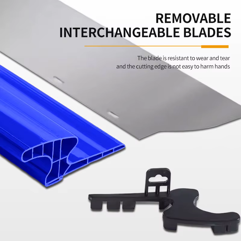 Spatule de finition pour plaques de plâtre 40/60/80 cm – Outil flexible pour le lissage des murs