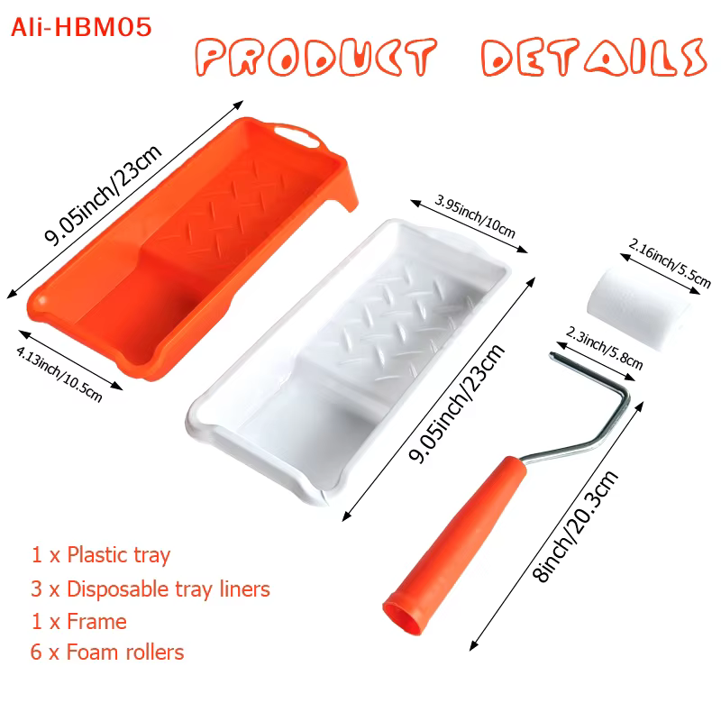 Kit de rouleau à peinture de 2 pouces (HB05)