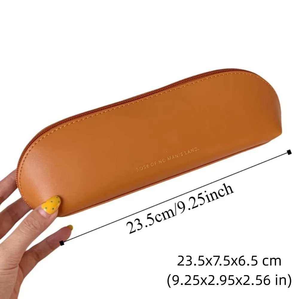 Sac de rangement pour pinceaux de maquillage en cuir PU, étui de protection, porte-pinceaux cosmétiques, pochette pour pinceaux de maquillage imperméable et anti-poussière