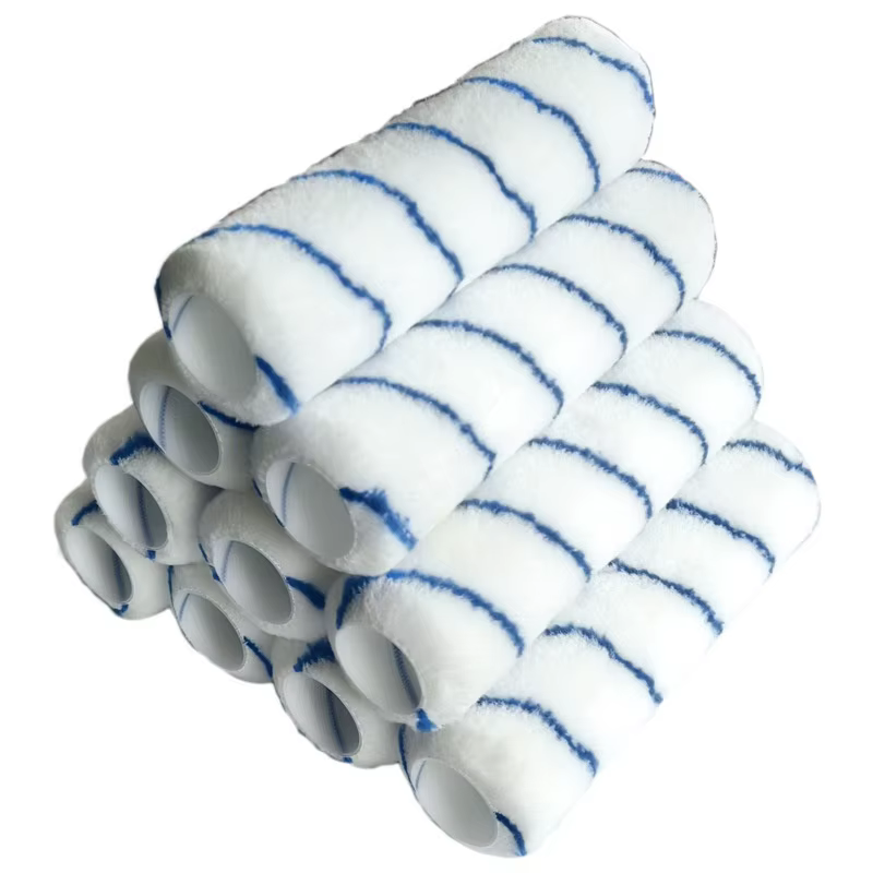 6/10 PIÈCES Rouleau de peinture en microfibre tissée de 9 pouces x 1