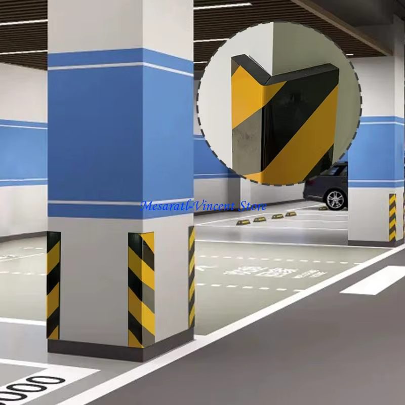 A70F – protections d en mousse EVA absorbant les chocs, murale auto-adhésive pour les parkings, les des à