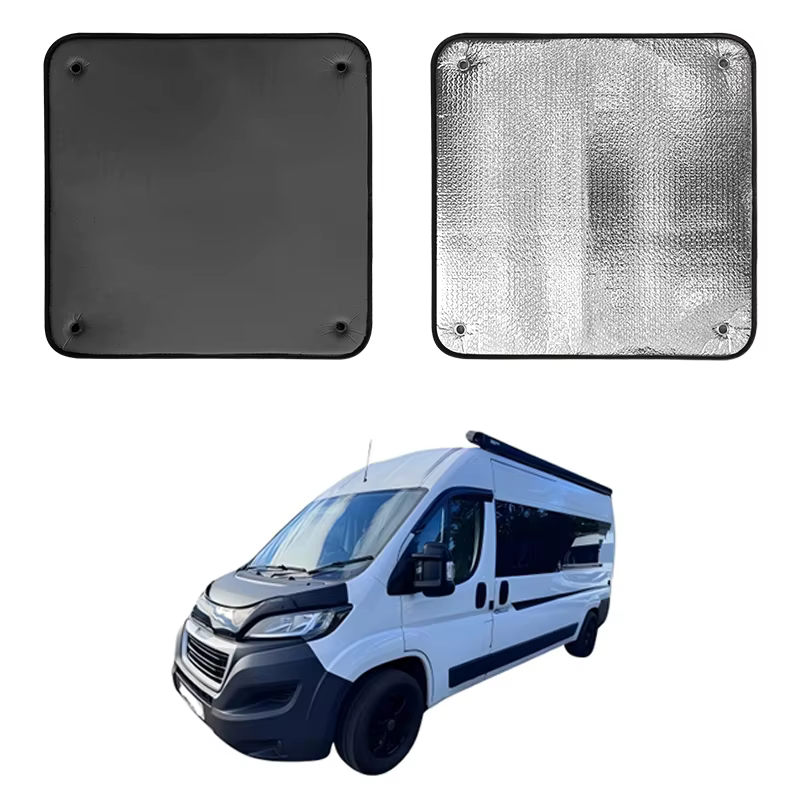 Stores thermiques pour fenêtres FIAT DUCATO BARN DOOR, 2X épais, isolés, occultants pour PEUGEOT BOXER CITROEN RELAY