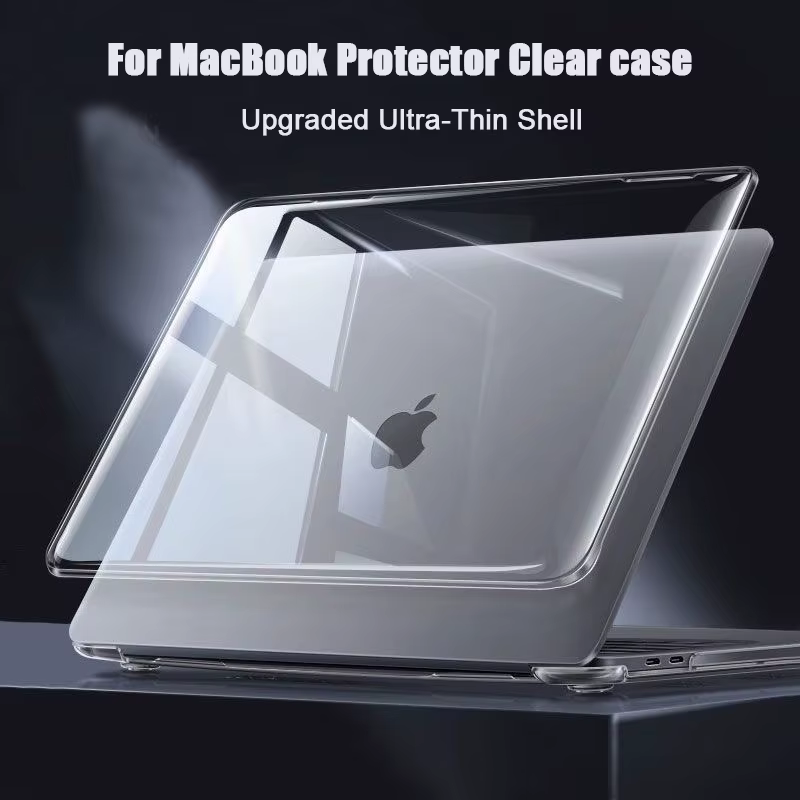 Coque pour ordinateur portable 2026 pour Apple Macbook Air 13.6 15, compatible avec les puces Mac M5 M1 M2 M3 M4, Pro Neo 13 14 16 A2338 Air 13 A2337, coque en cristal