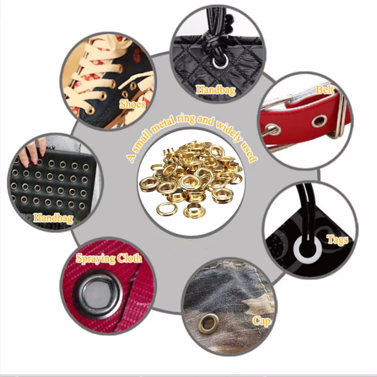 Kit de grands œillets en bâche de 12mm