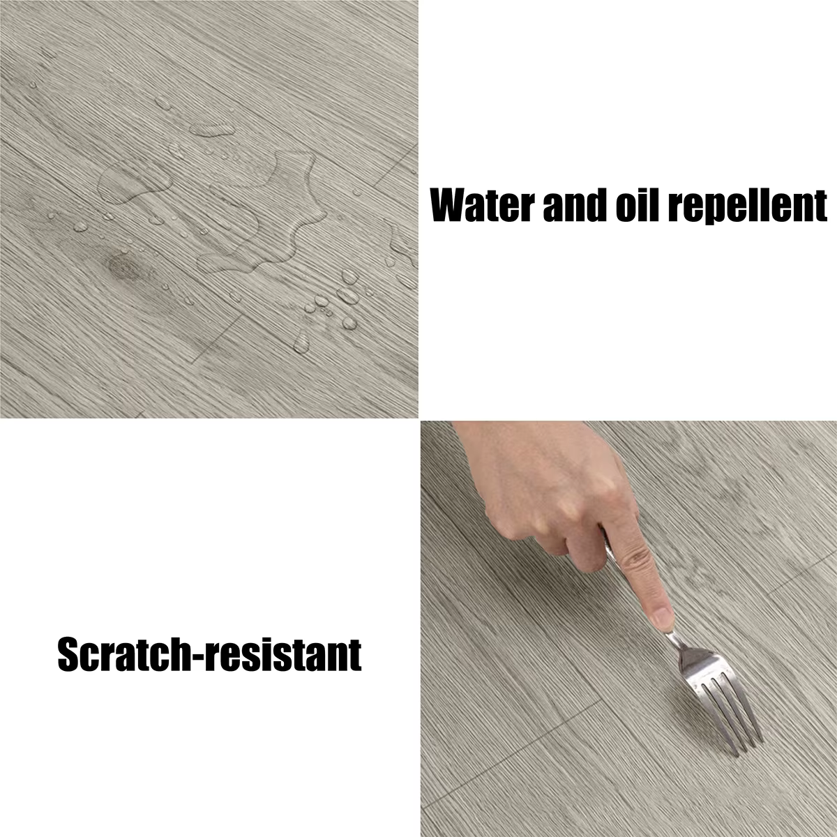 Autocollants de sol auto-adhésifs de 40 cm, imperméables, adaptés aux salons, aux salles de bain et aux cuisines, pour décorer facilement les sols de votre maison.