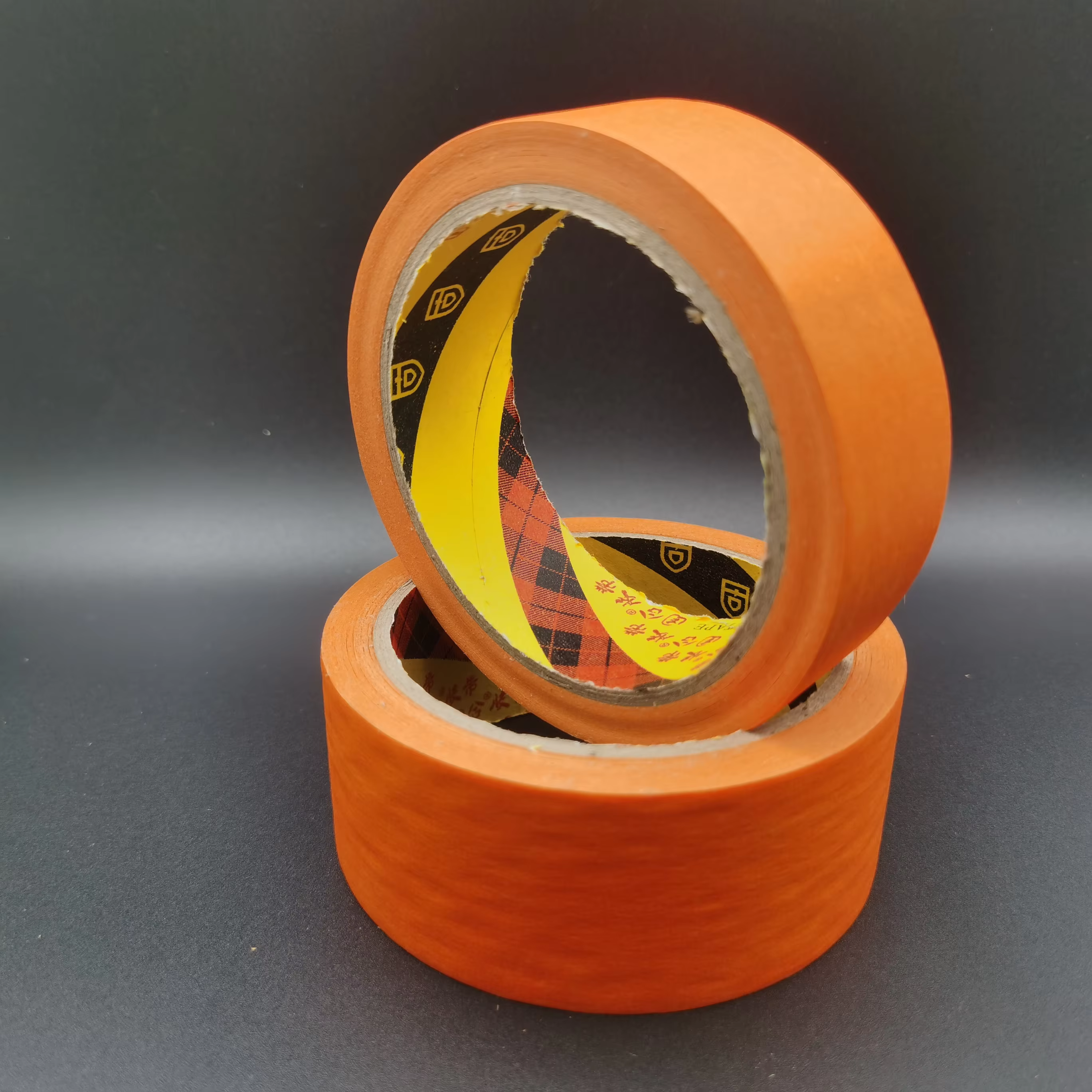 Ruban de masquage pour peintre de couleur Orange