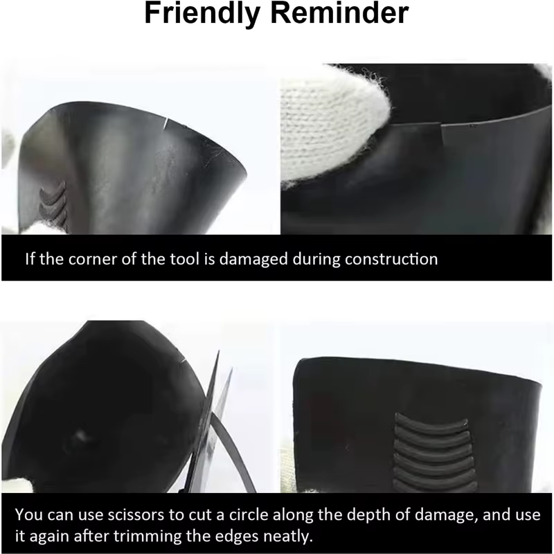 Outil de finition de calfeutrage manuel en silicone