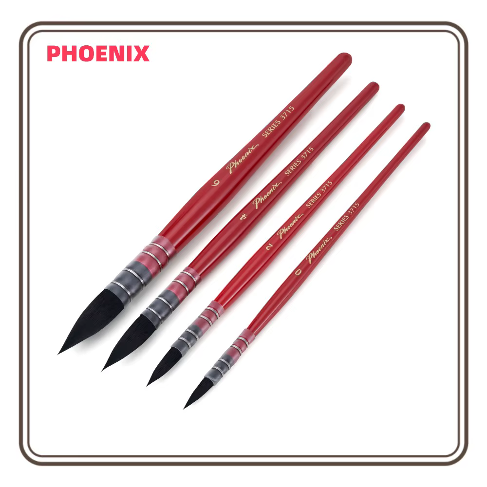 Lightwish – ensemble de pinceaux pour aquarelle
