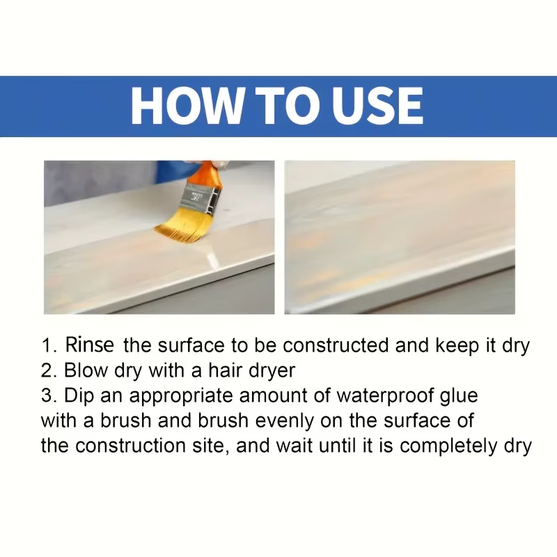 Mastic imperméable Transparent Super Invisible