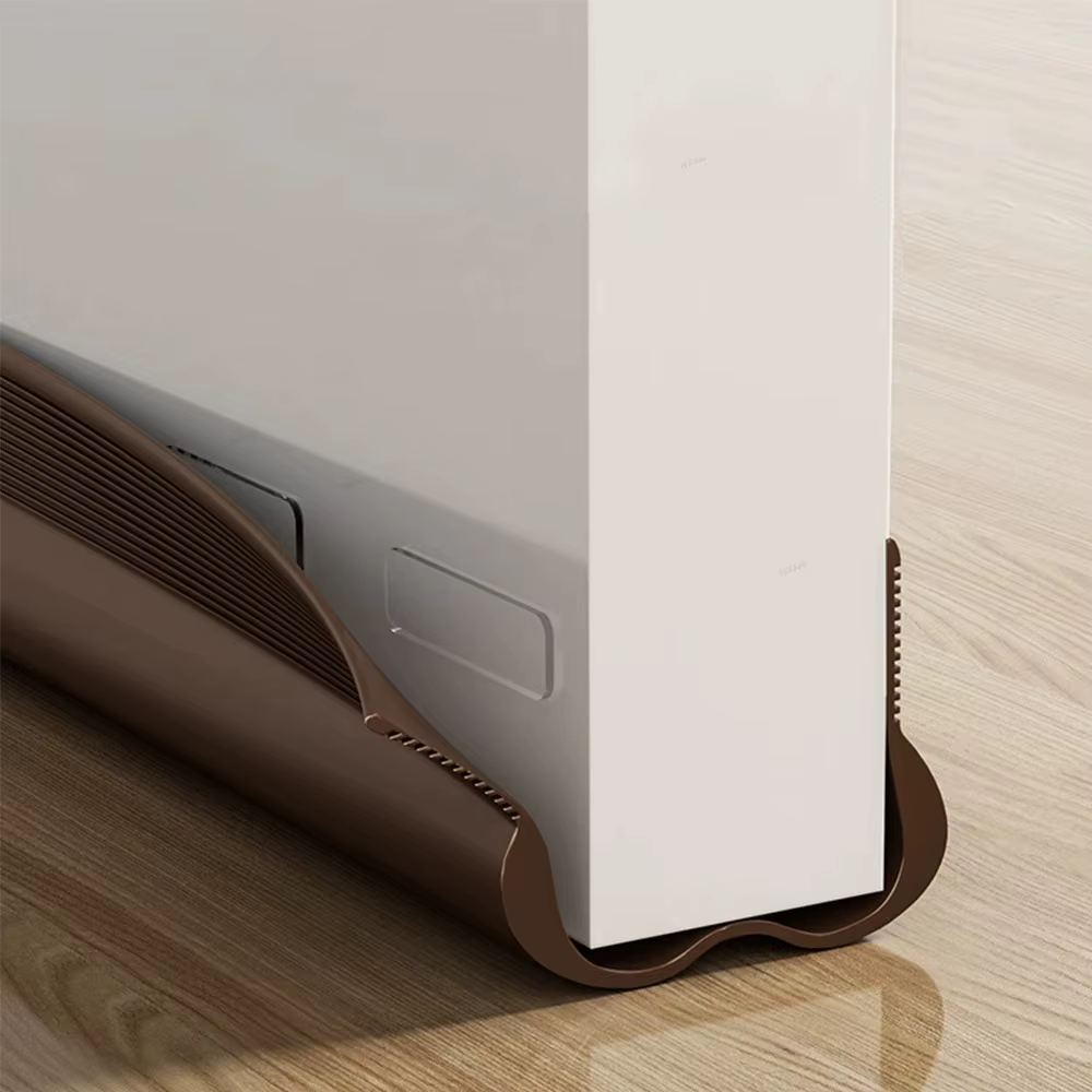 Bande d'étanchéité souple en PVC pour bas de porte