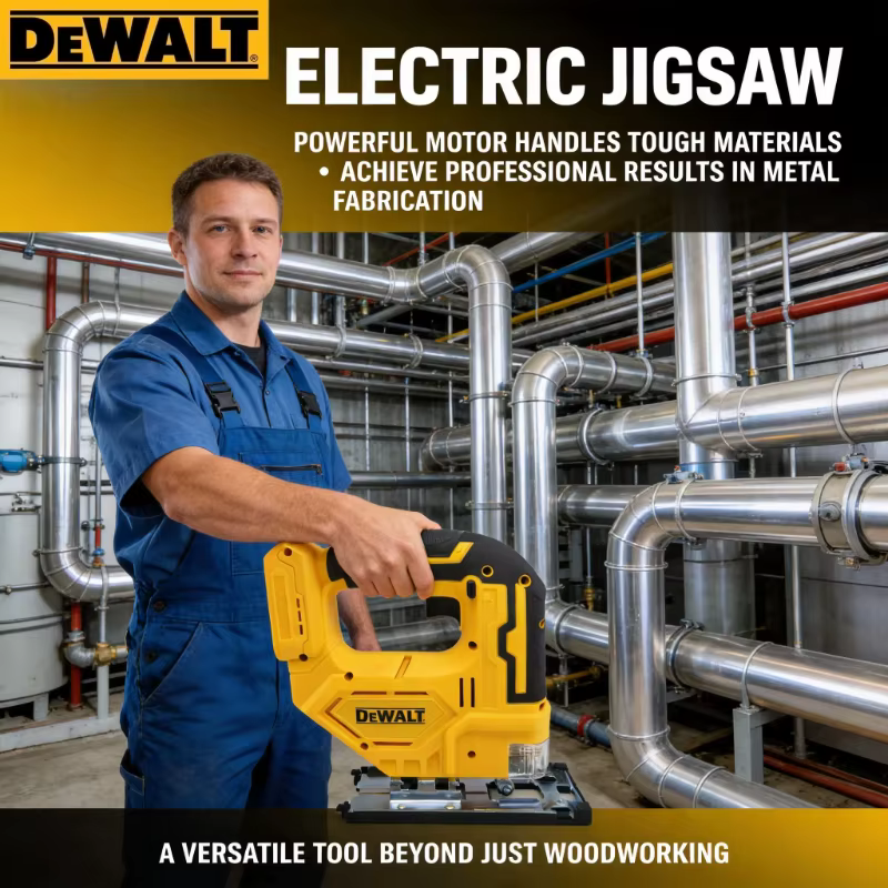 Scie sauteuse sans fil Dewalt 20V 2700 tr/min, sans balais, portable, multifonction, réglable, outil électrique pour le travail du bois