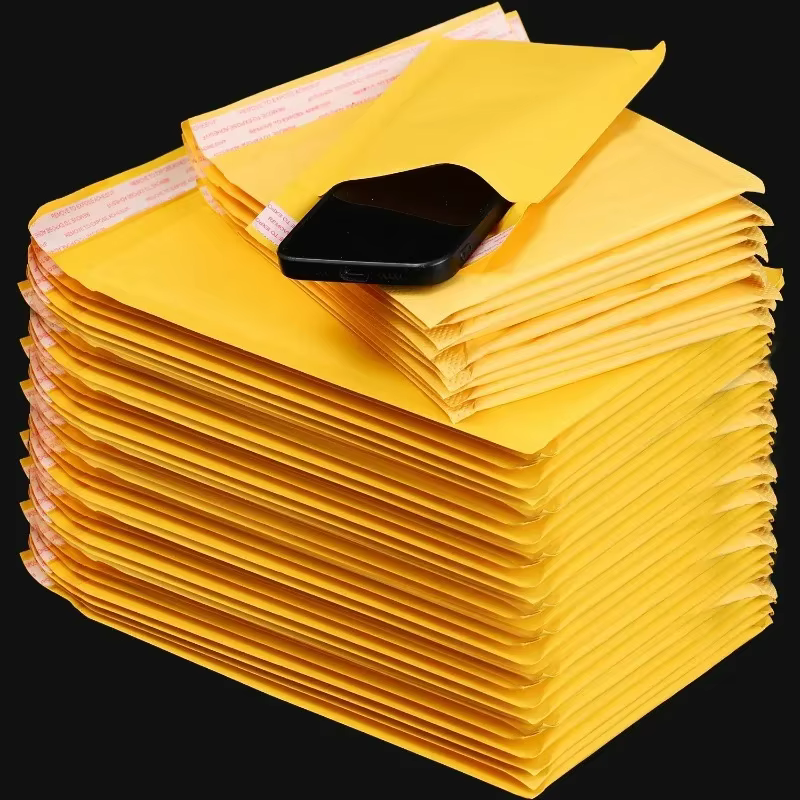 50/10x papier Kraft bulle Mailers enveloppes sacs