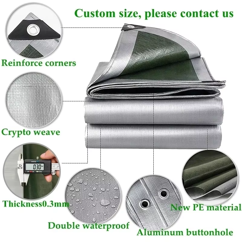 Bâche PE imperméable de 0.32m