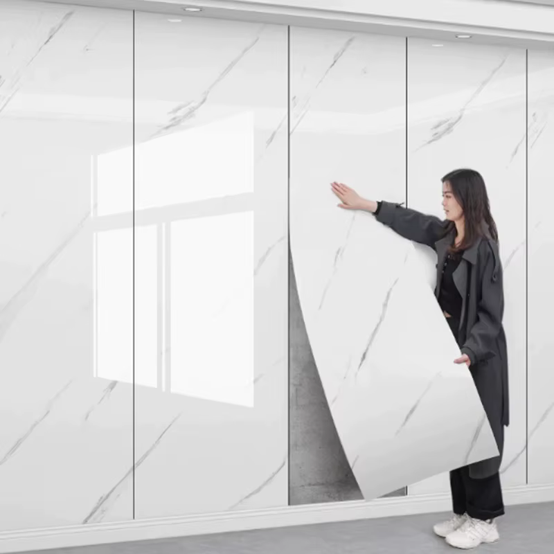 Autocollant mural imperméable et antisalissure