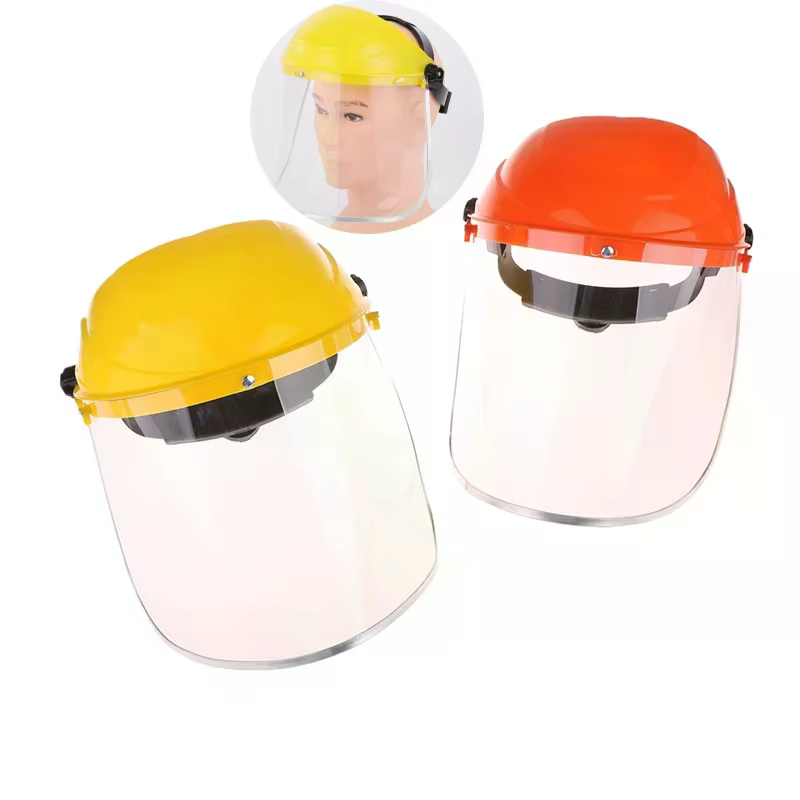 Masque de Protection réglable Transparent PVC Anti-salive Anti-poussière visages boucliers écran visières de rechange Protection des yeux masque facial
