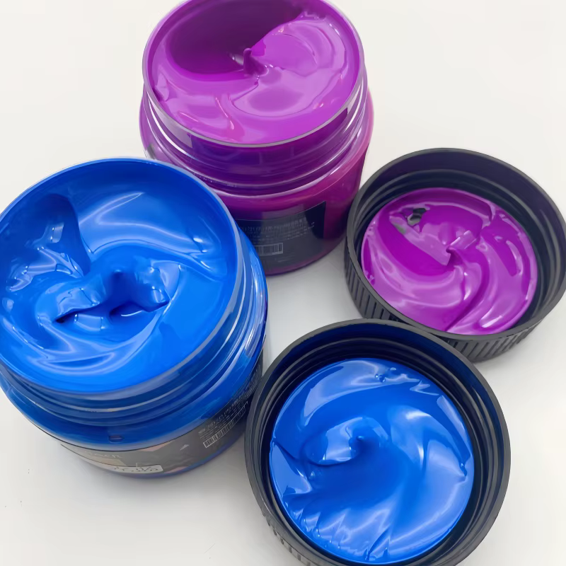 100 ml/boîte peinture acrylique fluorescente xiajiaer peint à la main