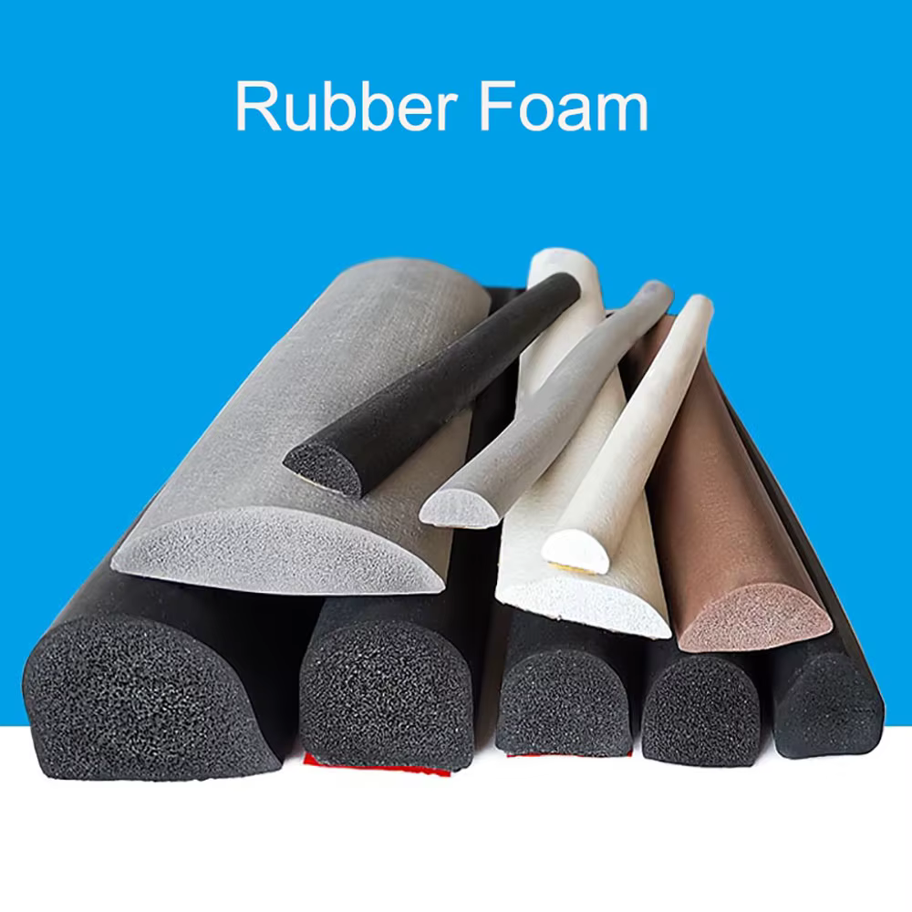 1/2/3M EPDM mousse de caoutchouc insonorisée joint toit ouvrant triangulaire fenêtre voiture
