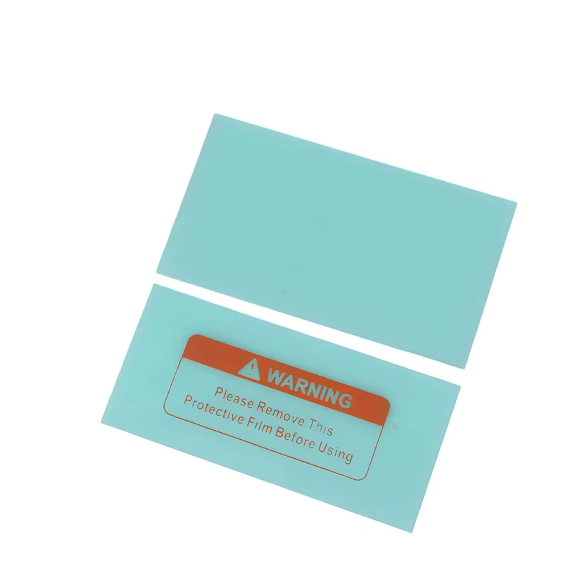 Plaque de protection en plastique (PC)