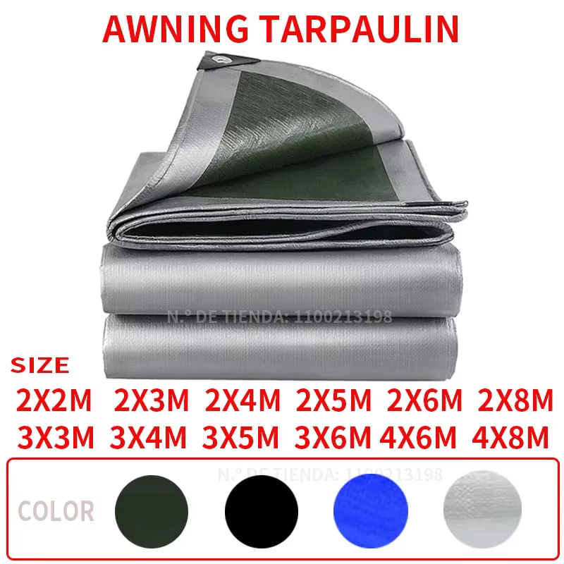 Bâche PE imperméable de 0.32m