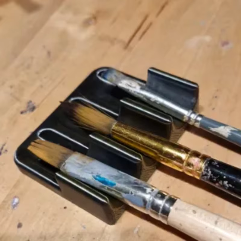 Porte-brosse en plastique