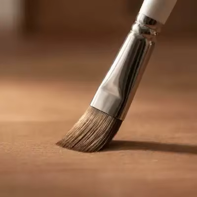Ensemble de pinceaux en nylon à poils doux pour peinture acrylique