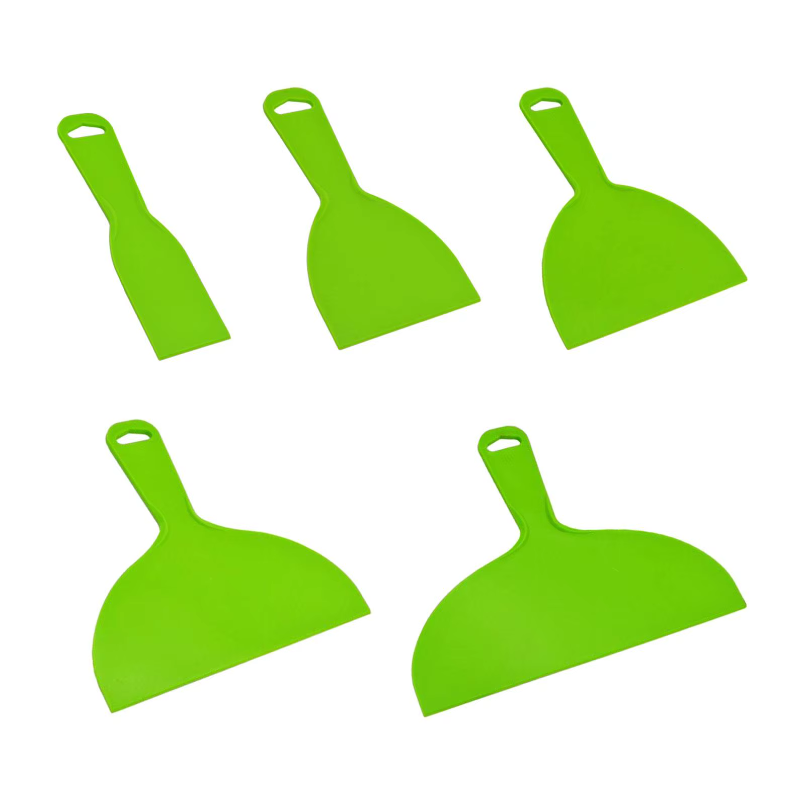 Couteau à mastic, outil de grattoir à peinture en plastique Flexible et sûr