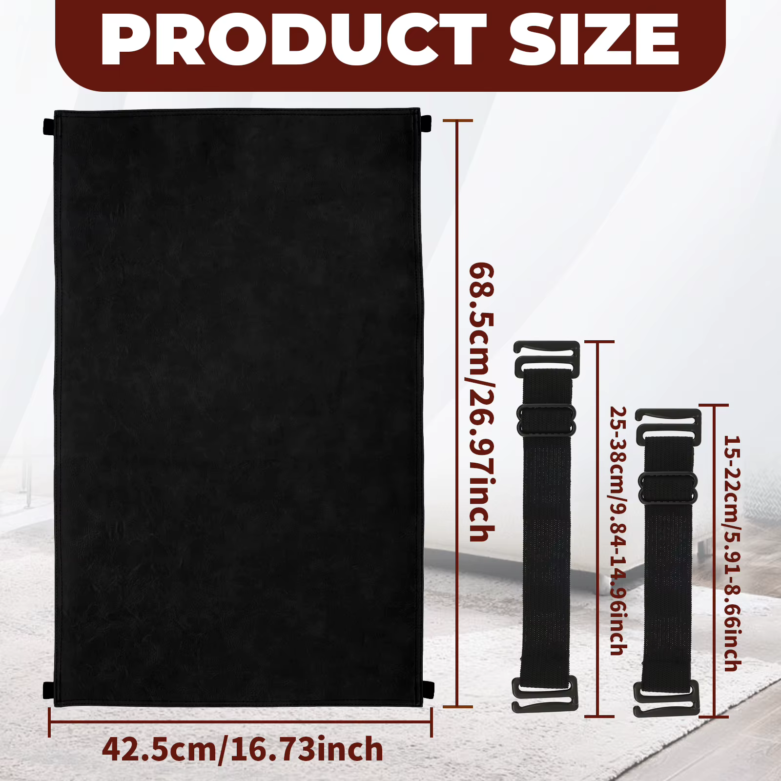 Juste de protection en similicuir pour canapé inclinable