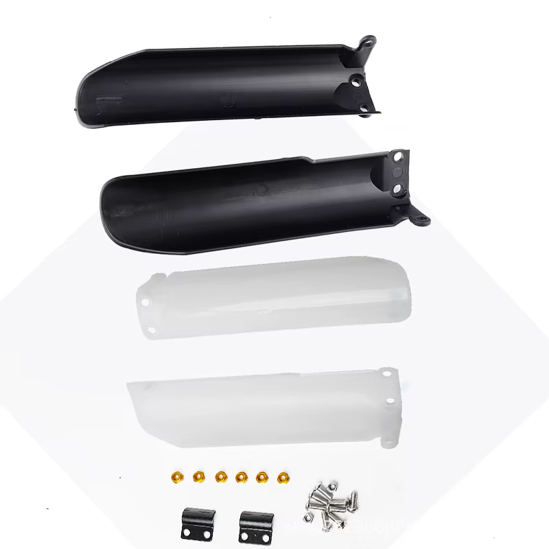 Curseur de Protection des jambes de fourche avant, couvercle de Protection de moto, couvercle en plastique pour véhicule tout-terrain 140cc 160cc ATV