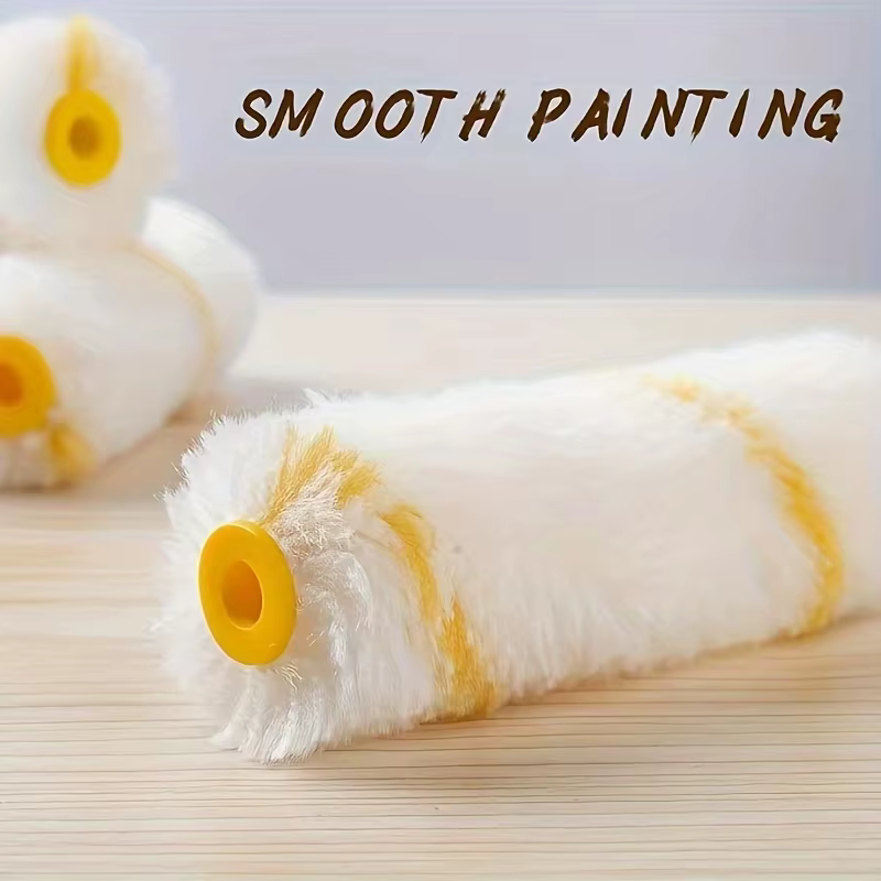10 ensembles de rouleaux à peinture et 1 manche