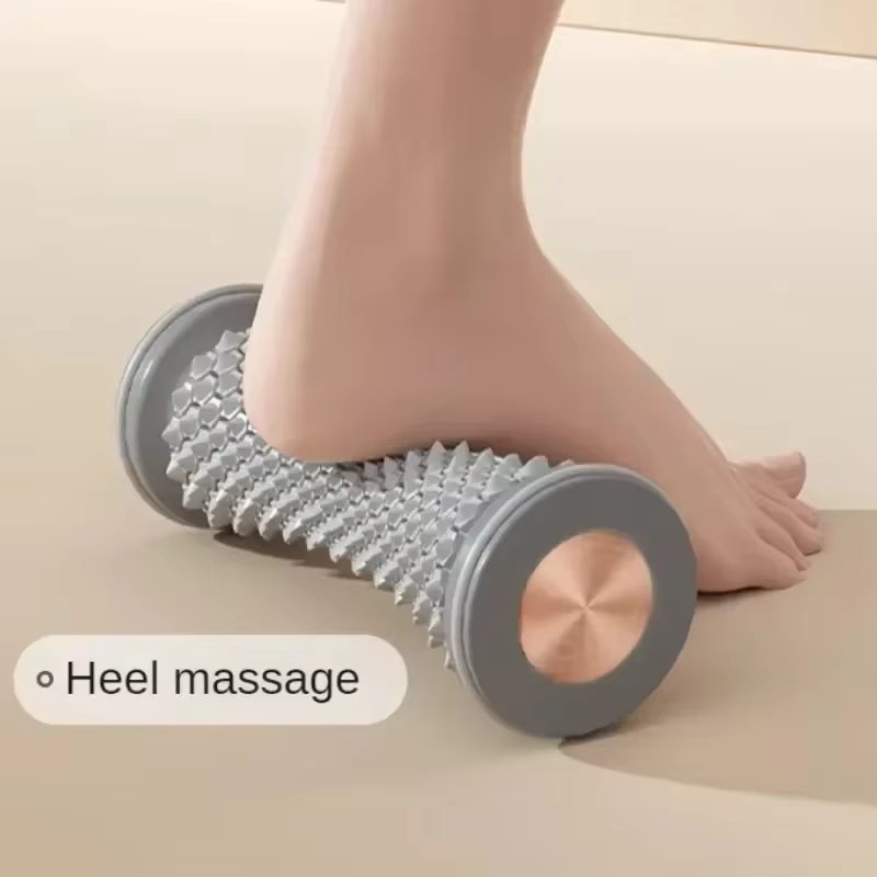 Rouleau de massage des pieds, balle de massage yoga, rouleau pour fascia plantaire, soin de relaxation musculaire, rouleaux de massage manuels en plastique pour les pieds